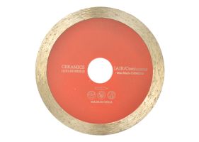 Disc diamantat ceramica segment continuu 115x22.23x10mm