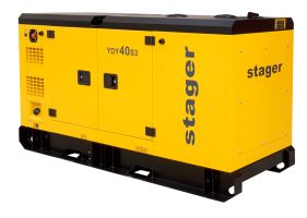 Stager YDY40S3 Generator insonorizat 41kVA, 53A, 1500rpm, trifazat, diesel