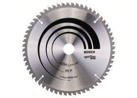 Bosch Panza ferastrau circular Optiline Wood, 254x30x2mm, 60T