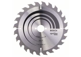 Bosch Panza ferastrau circular Optiline Wood, 230x30x2.8mm, 24T