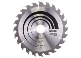 Bosch Panza ferastrau circular Optiline Wood, 190x30x2.6mm, 24T