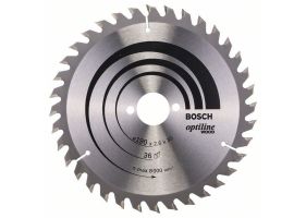 Bosch Panza ferastrau circular Optiline Wood, 190x30x2.6mm, 36T