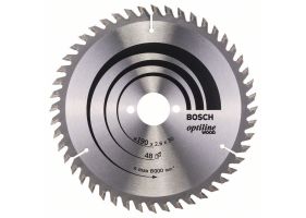 Bosch Panza ferastrau circular Optiline Wood, 190x30x2.6mm, 48T