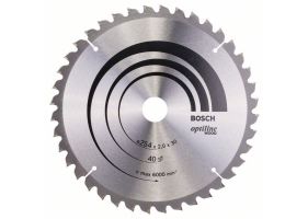 Bosch Panza ferastrau circular Optiline Wood, 254x30x2mm, 40T