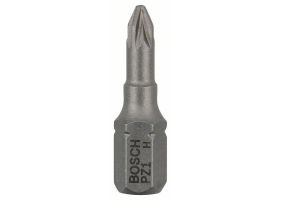 Bosch Cap de surubelnita extra dur PZ 1, 25mm, set 25 buc