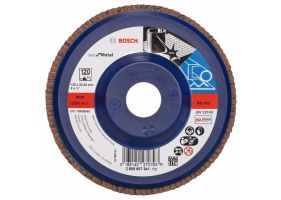 Bosch Disc de slefuire evantai X571, Best for Metal D=125mm G=120, drept