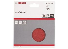 Bosch Set 10 foi abrazive C470, 125mm, 80