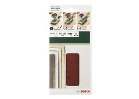 Bosch Set 10 foi abrazive 93x230mm, R40, 8 gauri