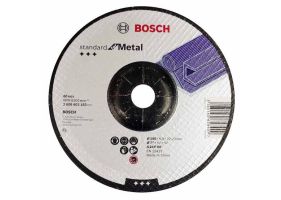 Bosch Disc de degrosare cu degajare Standard for Metal A 24 P BF, 180mm, 22.23mm, 6