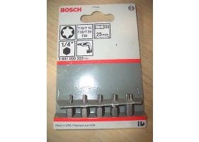 Bosch Set 5 biti torx