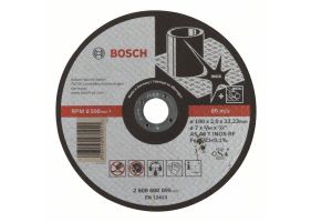 Bosch Disc de taiere drept Expert for Inox AS 46 T INOX BF, 180mm, 2.0mm