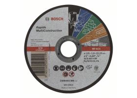Bosch Disc de taiere drept Rapido Multi Construction ACS 60 V BF, 125mm, 1.0mm