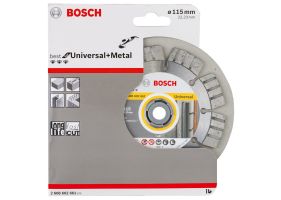 Bosch Disc diamantat Best universal si pentru metal 115x22.23x2.2mm