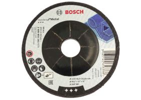 Bosch Disc de degrosare cu degajare Standard for Metal A 24 P BF, 115x22.23x6mm