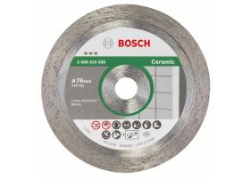 Bosch Disc diamantat Best for Ceramic 76mm, 1.9mm, 10mm