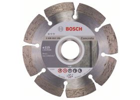 Bosch Disc diamantat Standard for Concrete 115x22,23x1,6x10mm