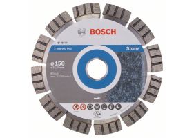 Bosch Disc diamantat Best for Stone 150x22.23x2.4x12mm