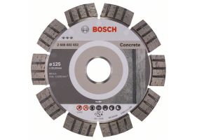 Bosch Disc diamantat Best for Concrete 125x22.23x2.2x12mm