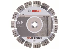 Bosch Disc diamantat Best for Concrete 230x22.23x2.4x15mm