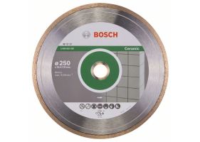 Bosch Disc diamantat Standard pentru ceramica 250 x30+25,40x1.6x7mm