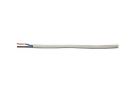 MYYUP 0.5 Cablu cupru 2 conductoare 0.5mmp, 0.5mm, PVC, alb