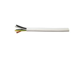 MYYM 2.5 Cablu cupru 5 conductoare 2.5mmp, 0.8mm, PVC, alb