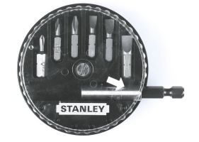 Stanley 1-68-735 Set 7 biti, PZ, drepti, adaptor magnetic