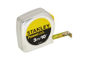 Stanley 0-33-203 Ruleta Powerlock classic cu carca metalica, 12.7mm, 3m