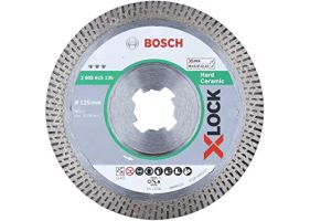 Bosch Disc de taiere diamantat X-LOCK Best for Hard Ceramic 125x22,23x1.6x10mm