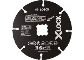 Bosch Disc X-LOCK Carbide Multi Wheel 125x1x22.23mm