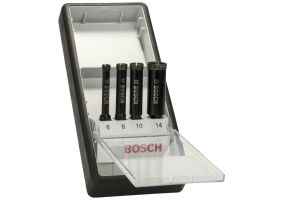 Bosch Set 4 burghie diamantate Robust Line pentru gaurire umeda, ceramica, D6-14mm