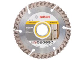 Bosch Disc de taiere diamantat Standard for Universal 115x22.23x2x10mm