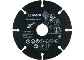 Bosch Disc de taiere cu carbura metalica Multi Wheel 115x22.23mm