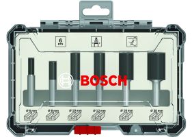 Bosch Set 6 freze HM tija 6mm