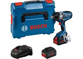 Bosch GDS 18V-1050 H Surubelnita cu impact cu 2 acumulatori Li-Ion, 18V, 8Ah, 1050Nm, prindere 3/4" + L-BOXX